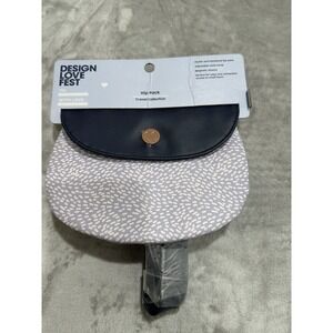 Design Love Fest Girls Teens Crossbody Bag Hip Pack Purple‎ Lilac NWT